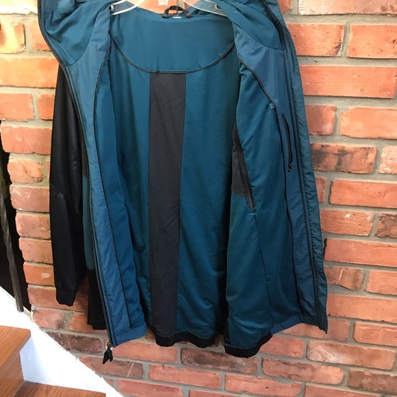 Lululemon Right Round Jacket Hood Zipper Rain Coat Waterproof Mesh Hoodie Trench - Picture 6 of 16